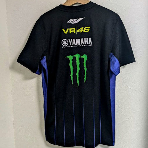 Yamaha T-Shirts Vr 46 Black/Ymmts363904 Black