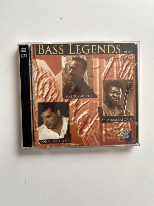 Sampler Akai Cd-Rom Bass Legends Vol.1+2 S3000