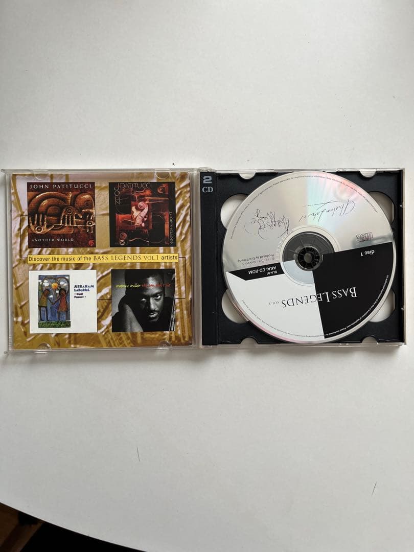 Sampler Akai Cd-Rom Bass Legends Vol.1+2 S3000