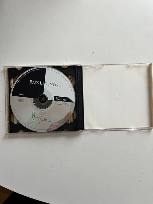 Sampler Akai Cd-Rom Bass Legends Vol.1+2 S3000