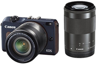 Digital Slr Canon Eos M2 Ef-M18-55Mm F3.5-5.6 Is Stm Ef-M55-200Mm F4.5-6.3