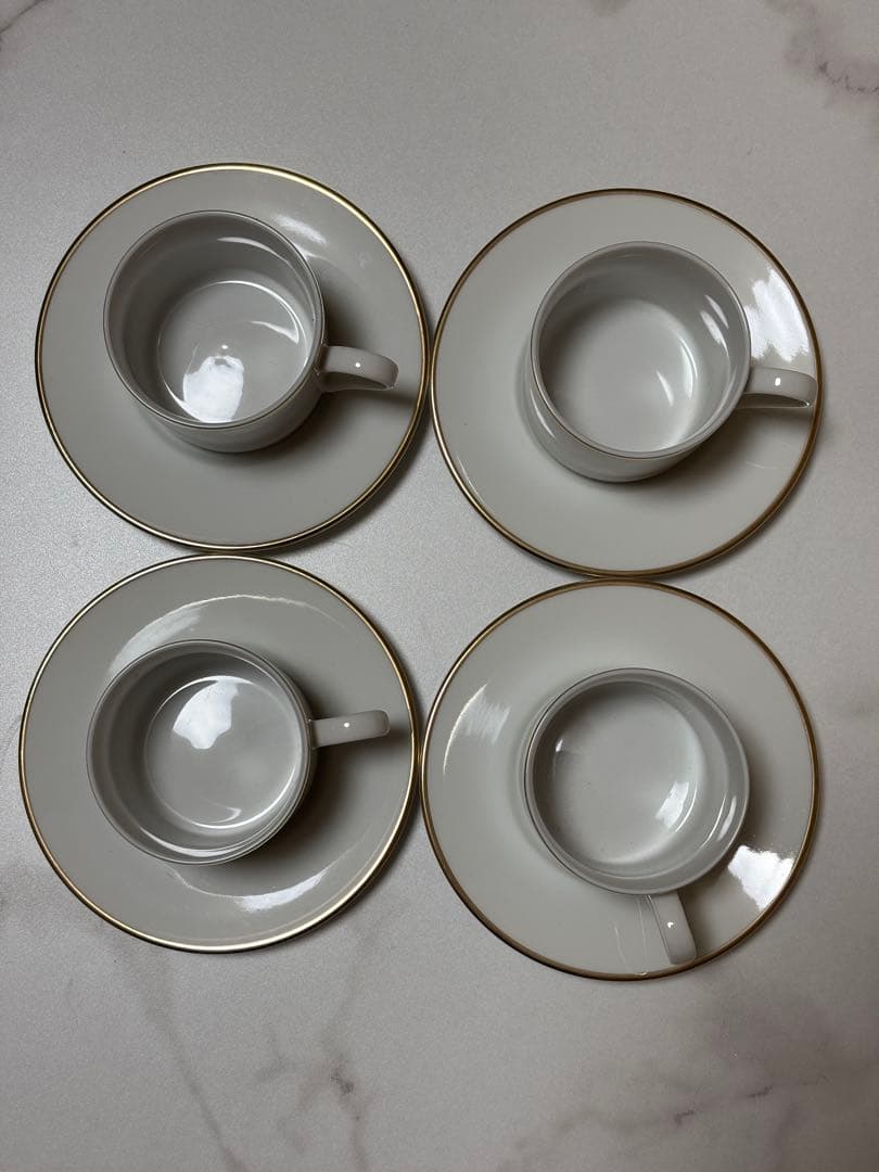 Tiffany Cups Saucers Co. 4 1996