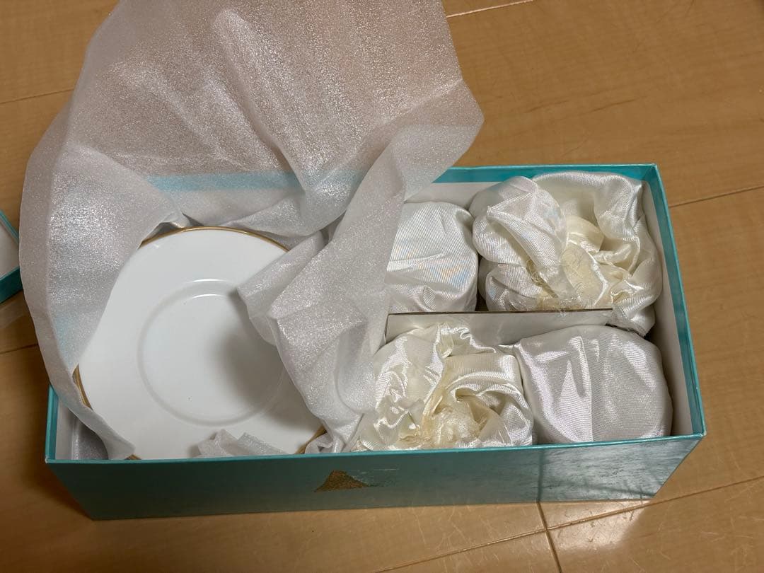 Tiffany Cups Saucers Co. 4 1996