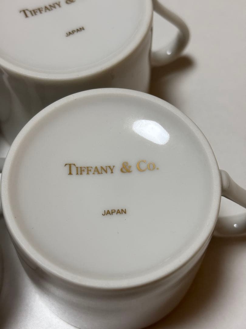 Tiffany Cups Saucers Co. 4 1996
