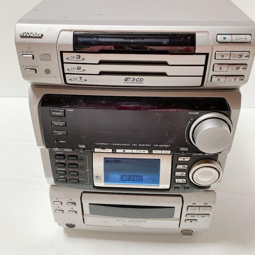 Cd, Md Cassette Decks Victor Md/Cd Ca-Mxmd550