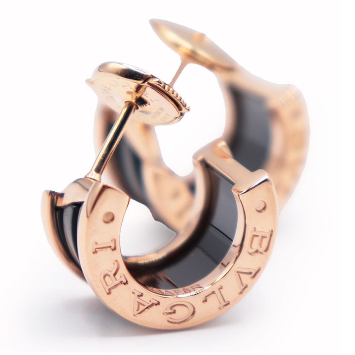 Bvlgari Earrings (For Both Ears) 18 K18Pg