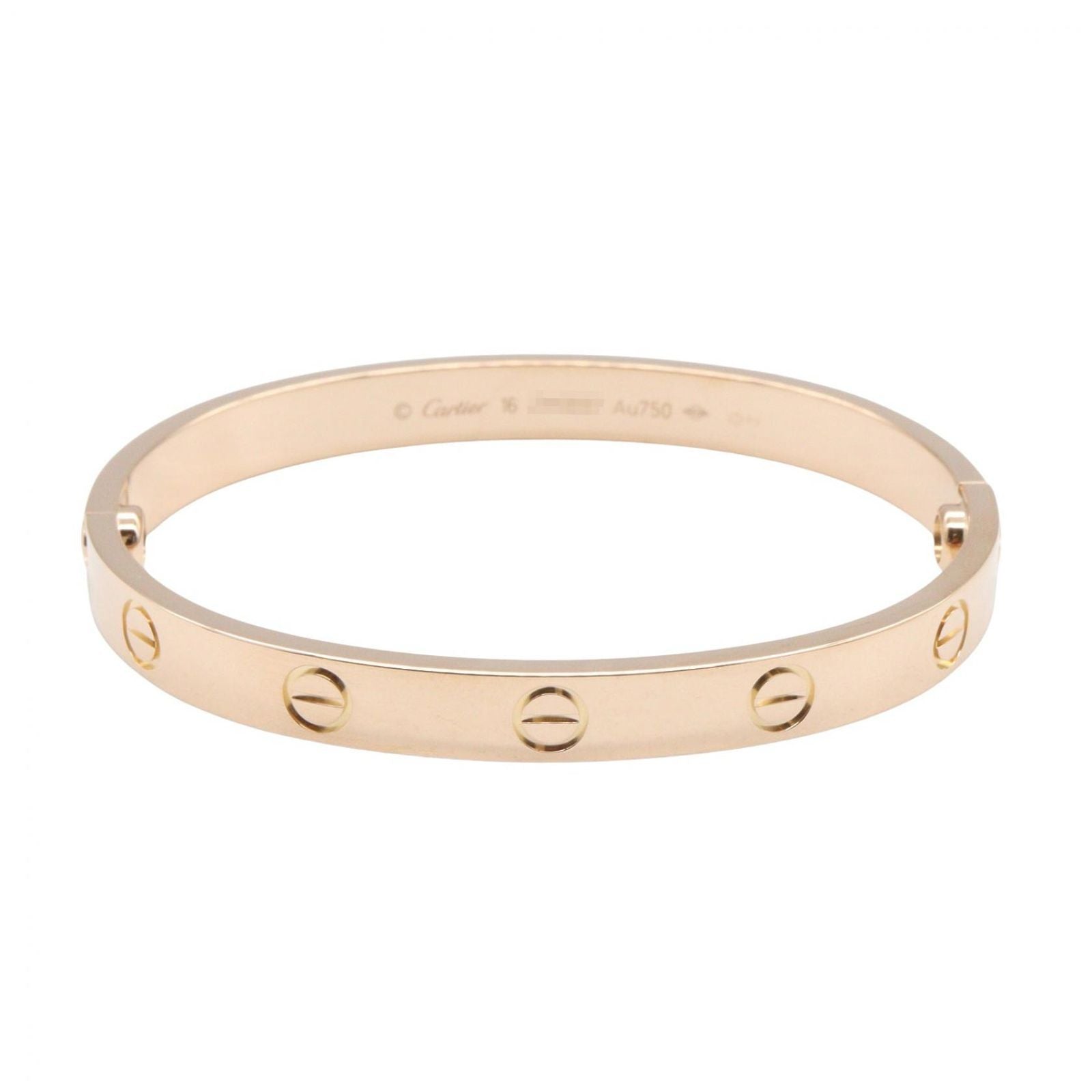 Cartier Bracelet K18Pg Used A