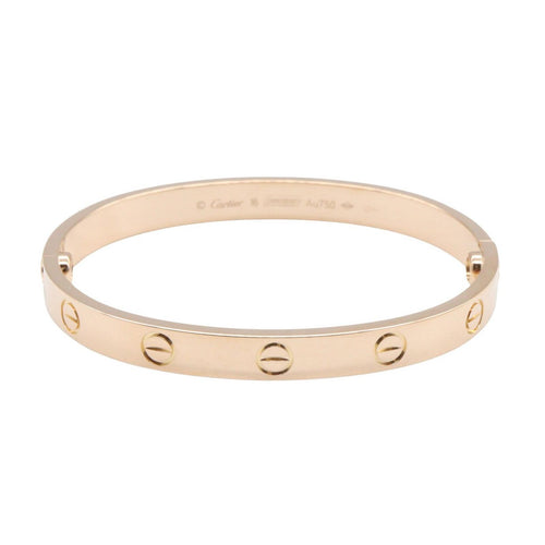 Cartier Bracelet K18Pg Used A
