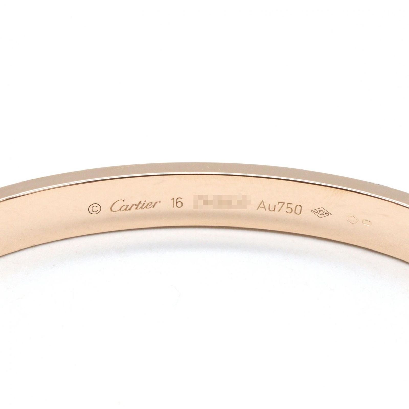 Cartier Bracelet K18Pg Used A