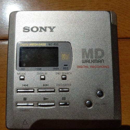 Sony Portable Md Player Mz-R55
