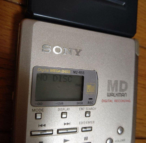 Sony Portable Md Player Mz-R55