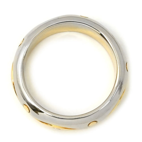 Bvlgari Ring 750 18 Yg Wg 13.5