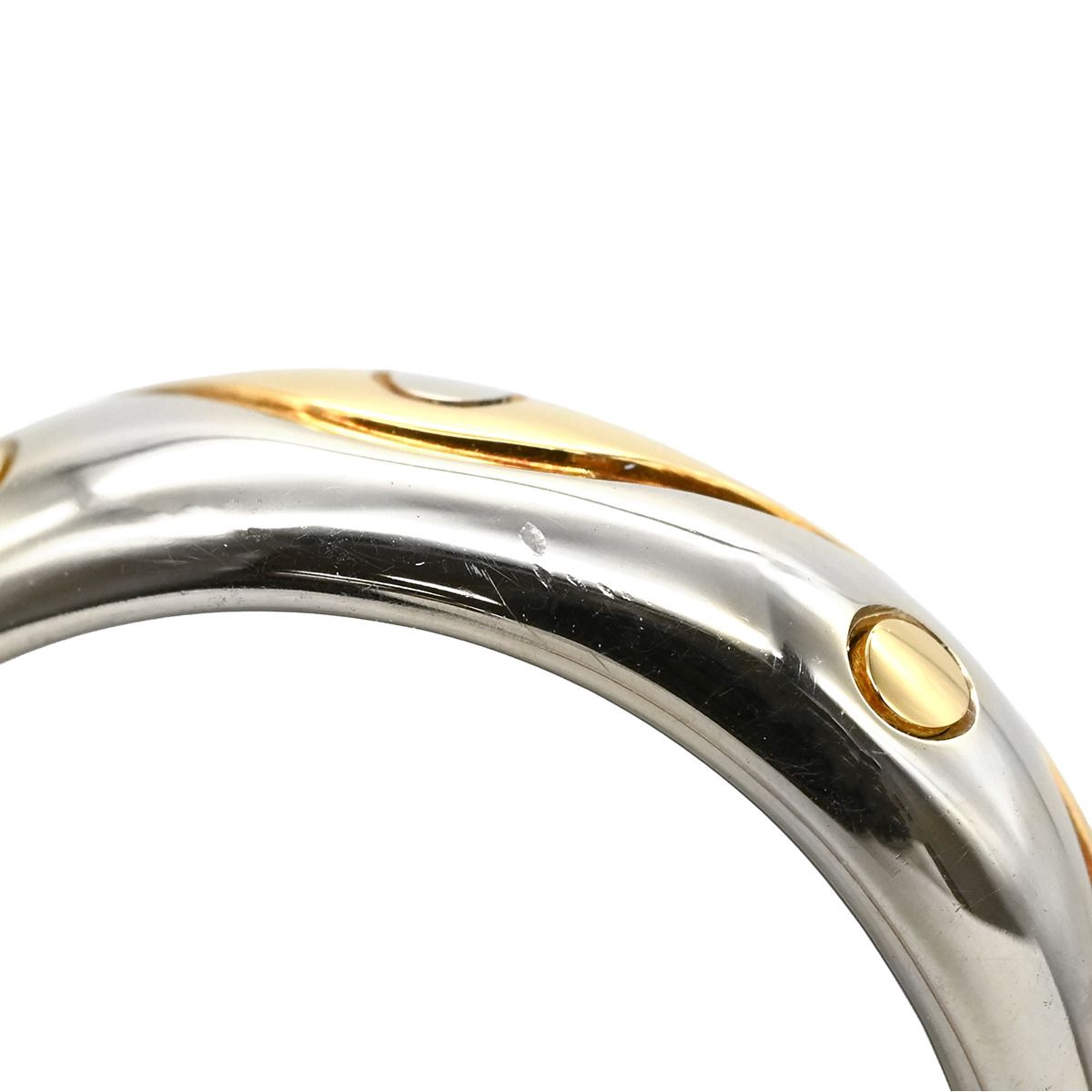 Bvlgari Ring 750 18 Yg Wg 13.5