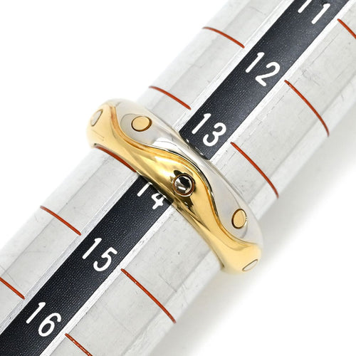 Bvlgari Ring 750 18 Yg Wg 13.5