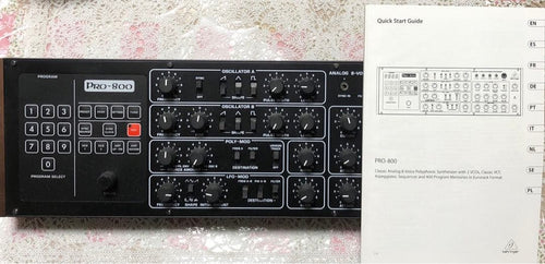 Behringer Analog Synthesizer Pro-800