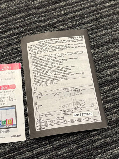Nintendo Ds Consoles (Dsi) Ntr-001