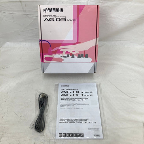 Analog Mixer Yamaha Ag03 Mk2 M11537410