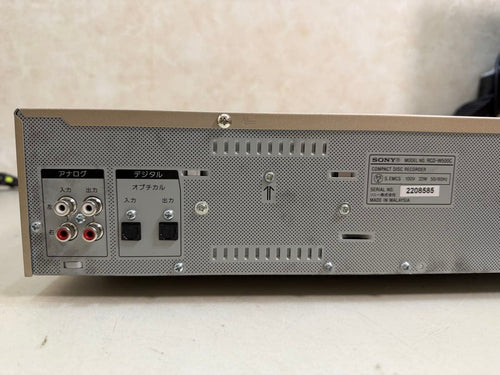 Sony Cd Sacd Player Rcd-W500C