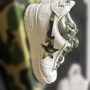 A Bathing Ape Sneakers Bape Sta Low White Camo