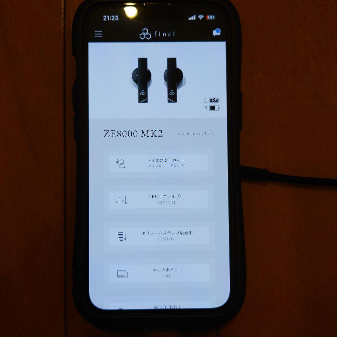 Final Wireless Earphones Ze8000 Mk2