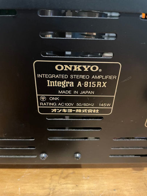 Onkyo Av Amplifiers Integra A-815Rx