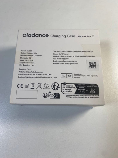 Wireless Earphones Oladance Charging Case