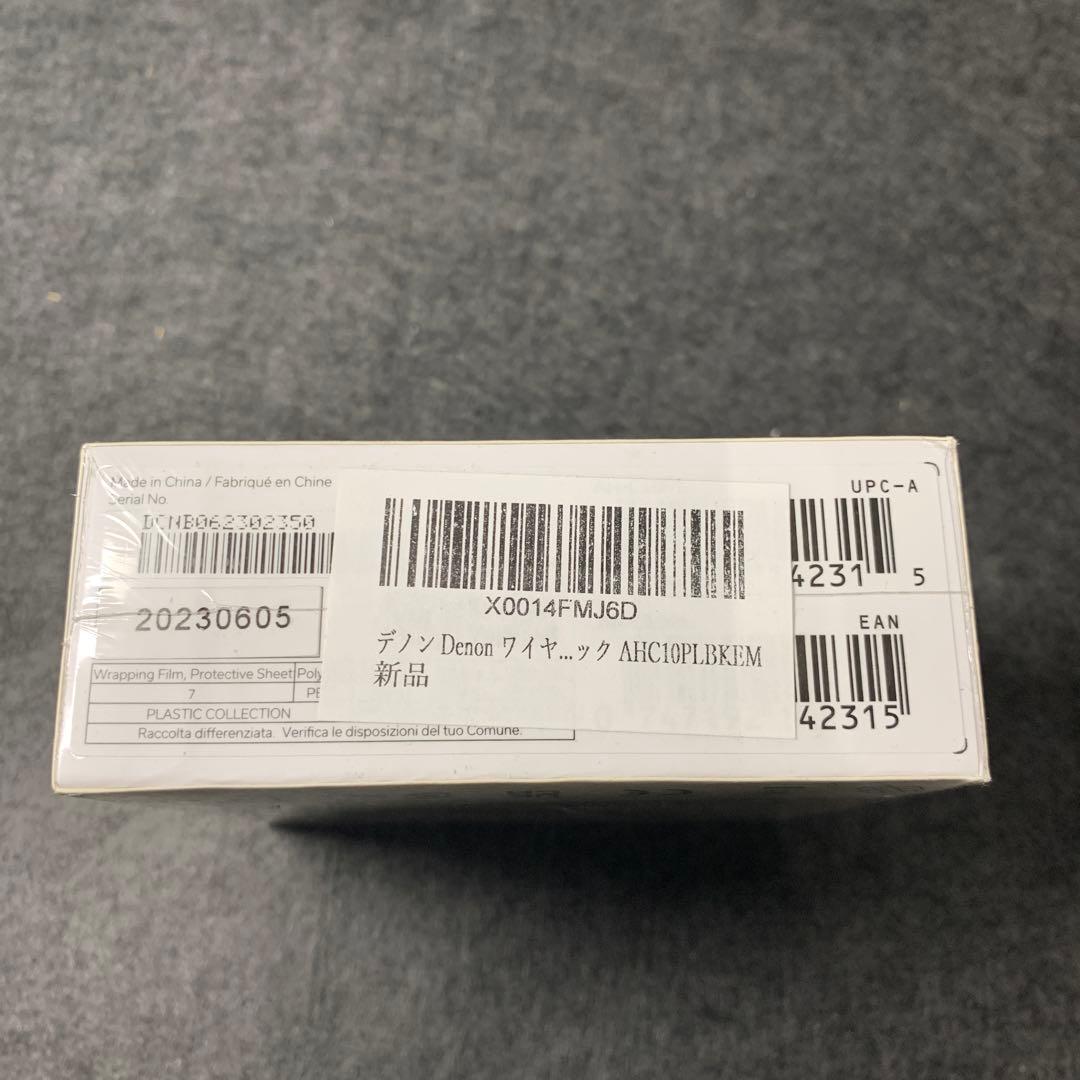 Denon Wireless Earphone Bluetooth Perlahc10Plbkem