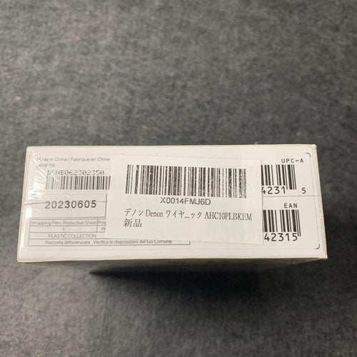 Denon Wireless Earphone Bluetooth Perlahc10Plbkem