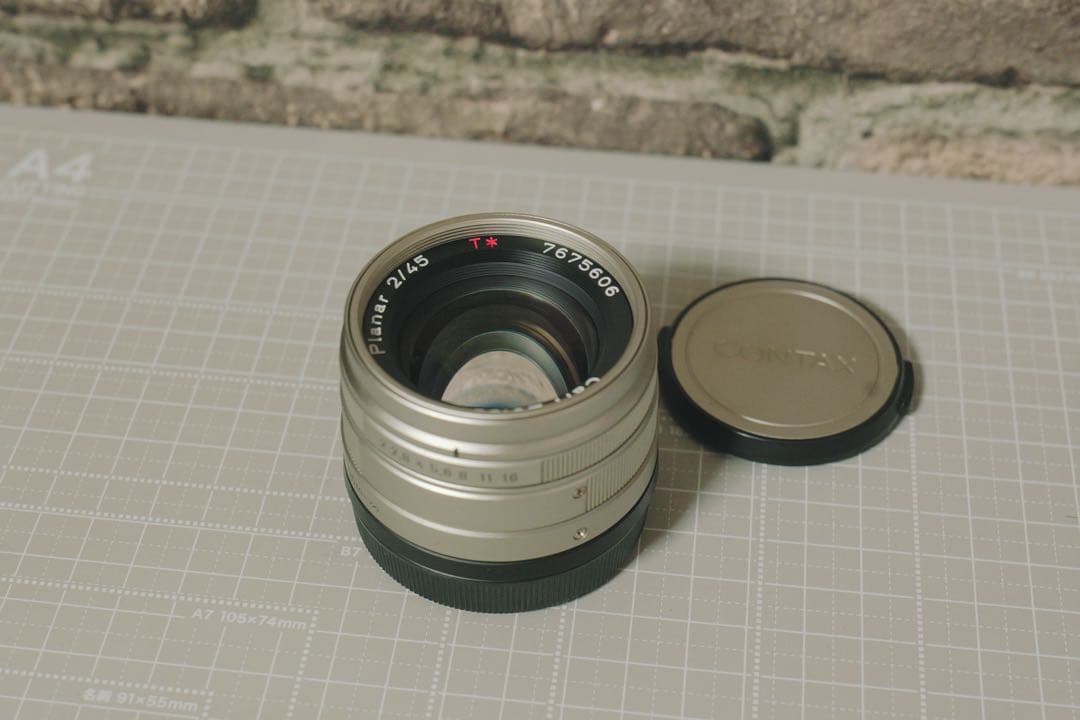 Contax Rangefinder Cameras G1 Carl Zeiss Planar F2 Rom