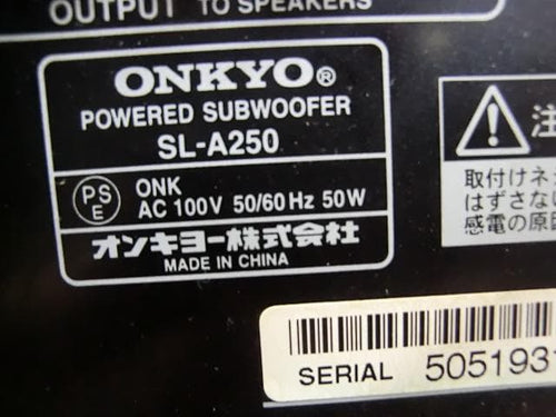 Onkyo Others 49 Sl-A250