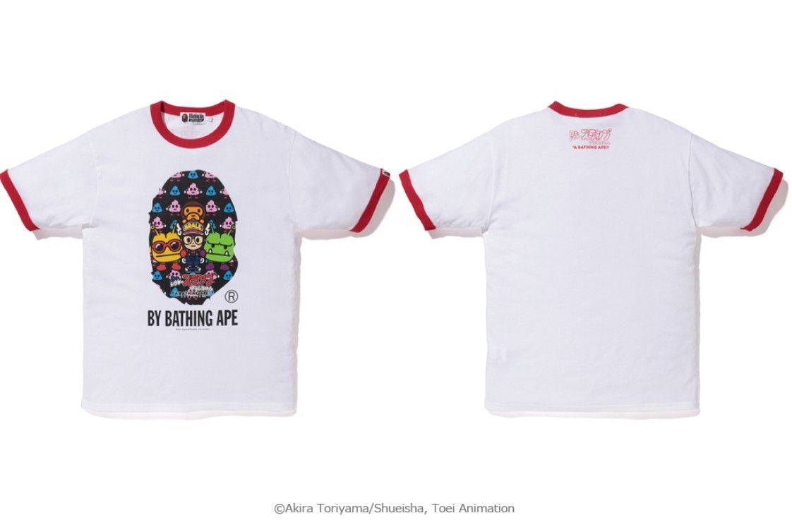 A Bathing Ape T -Shirt Dr. Slump Arale Baby Milo