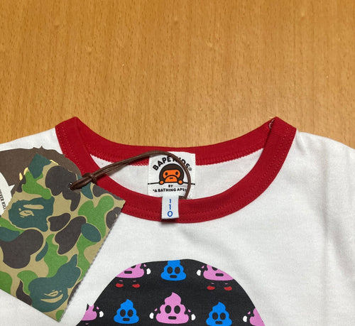 A Bathing Ape T -Shirt Dr. Slump Arale Baby Milo