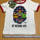 A Bathing Ape T -Shirt Dr. Slump Arale Baby Milo