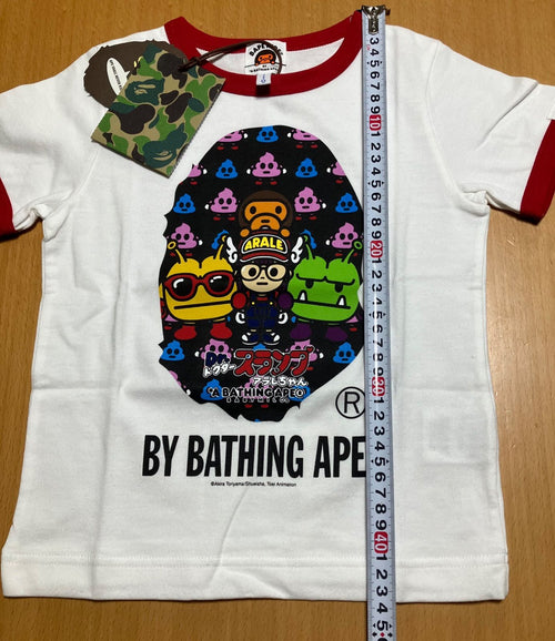 A Bathing Ape T -Shirt Dr. Slump Arale Baby Milo
