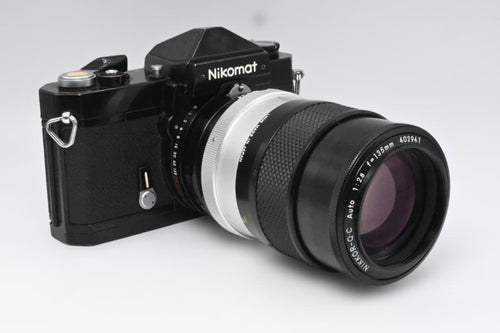 Nikon Slr Camera (Film) Nikomat Ftn Nikkor-Qc