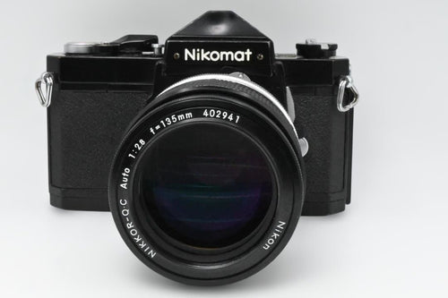Nikon Slr Camera (Film) Nikomat Ftn Nikkor-Qc