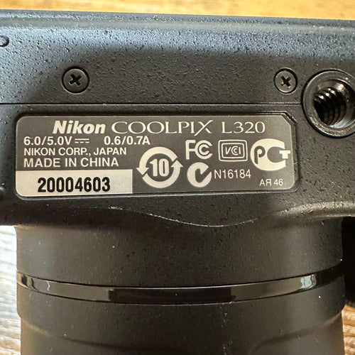 Nikon Compact Digital Camera Coolpix L320