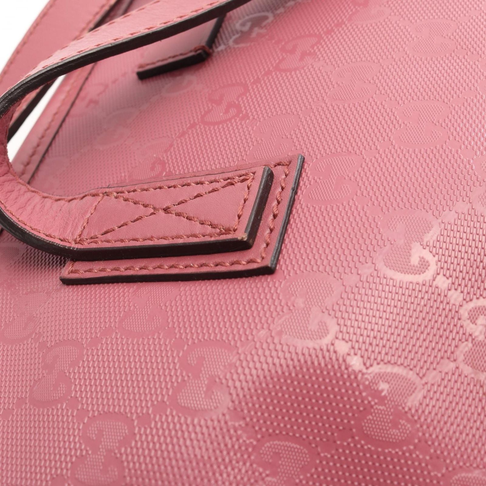 Gucci Tote Bag Gg 211137 Pvc Used B