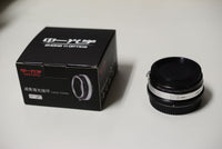 Mount Adapter Lens Turbo N/G-Nz
