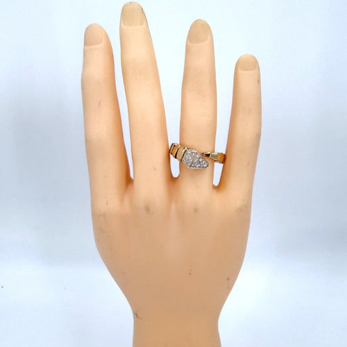 Bvlgari Others Xl Au750 18 Pg K18 0.53Ct 9.9G