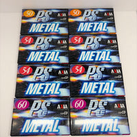 Cassette Tapes Axia Ps Metal 50.2 54.4 60.2