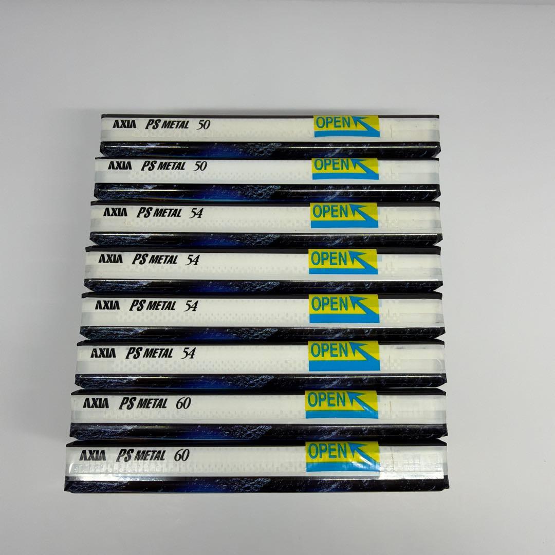 Cassette Tapes Axia Ps Metal 50.2 54.4 60.2