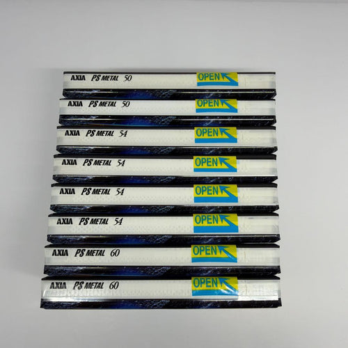 Cassette Tapes Axia Ps Metal 50.2 54.4 60.2