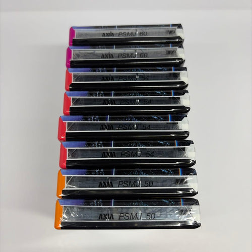 Cassette Tapes Axia Ps Metal 50.2 54.4 60.2