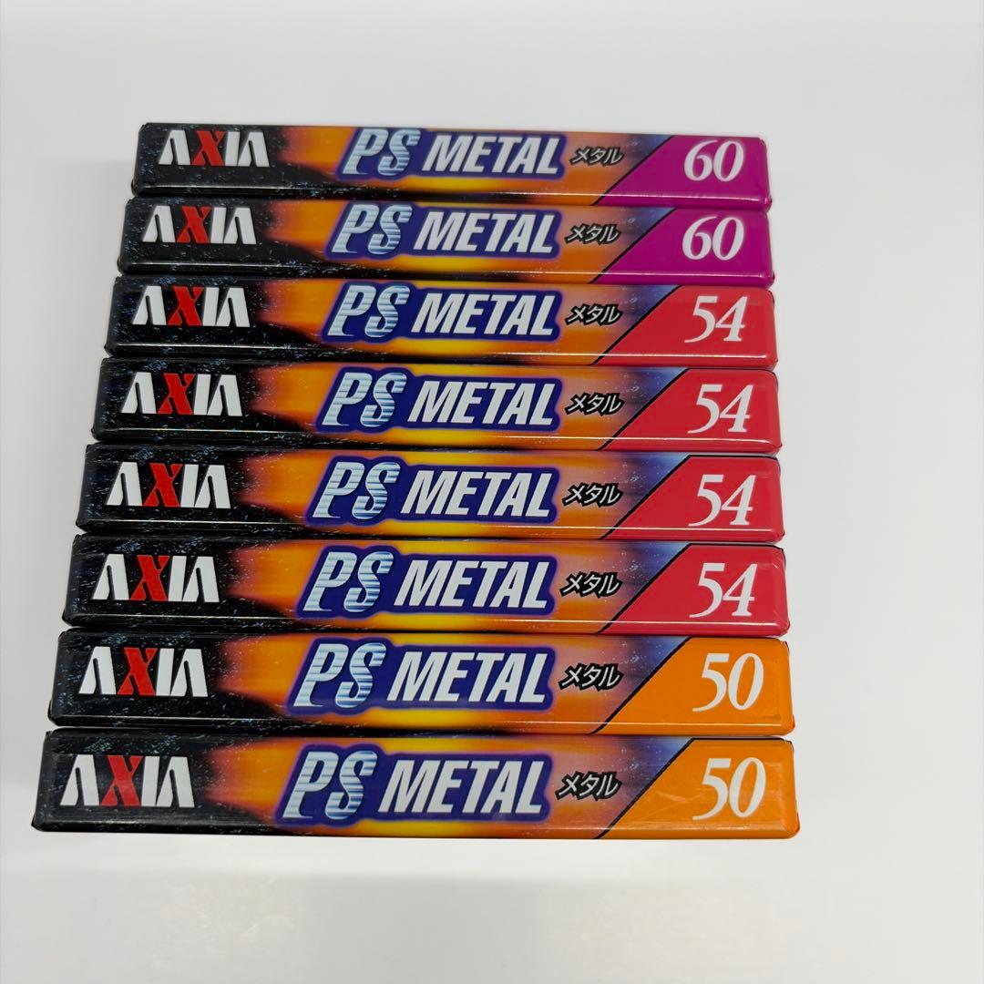 Cassette Tapes Axia Ps Metal 50.2 54.4 60.2