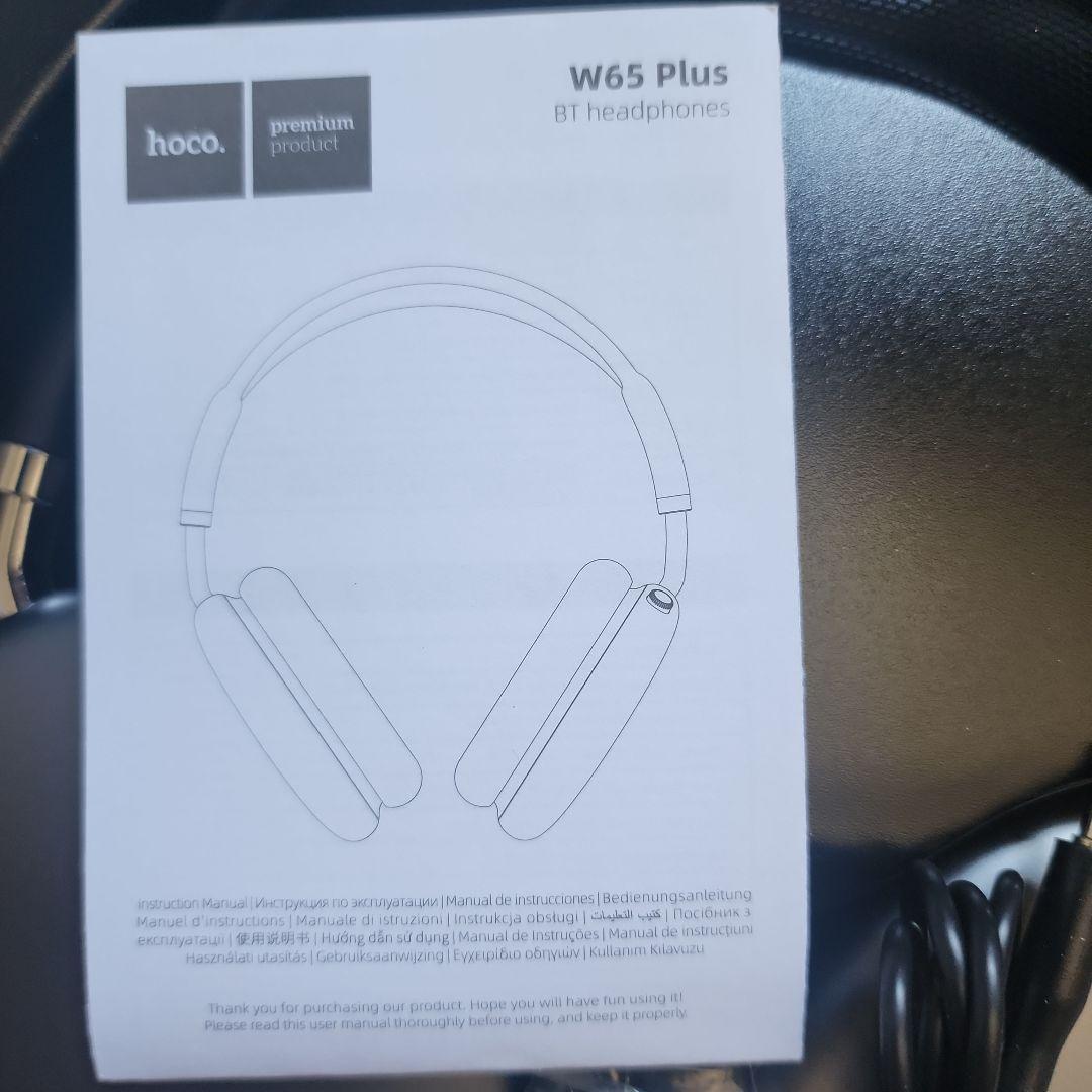 Wireless Headphones W65 Plus