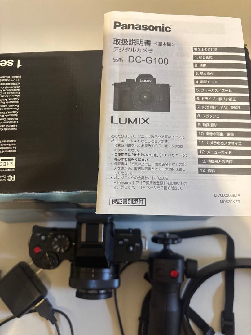 Panasonic Mirrorless Interchangeable Lips Lumix Dc-G100V