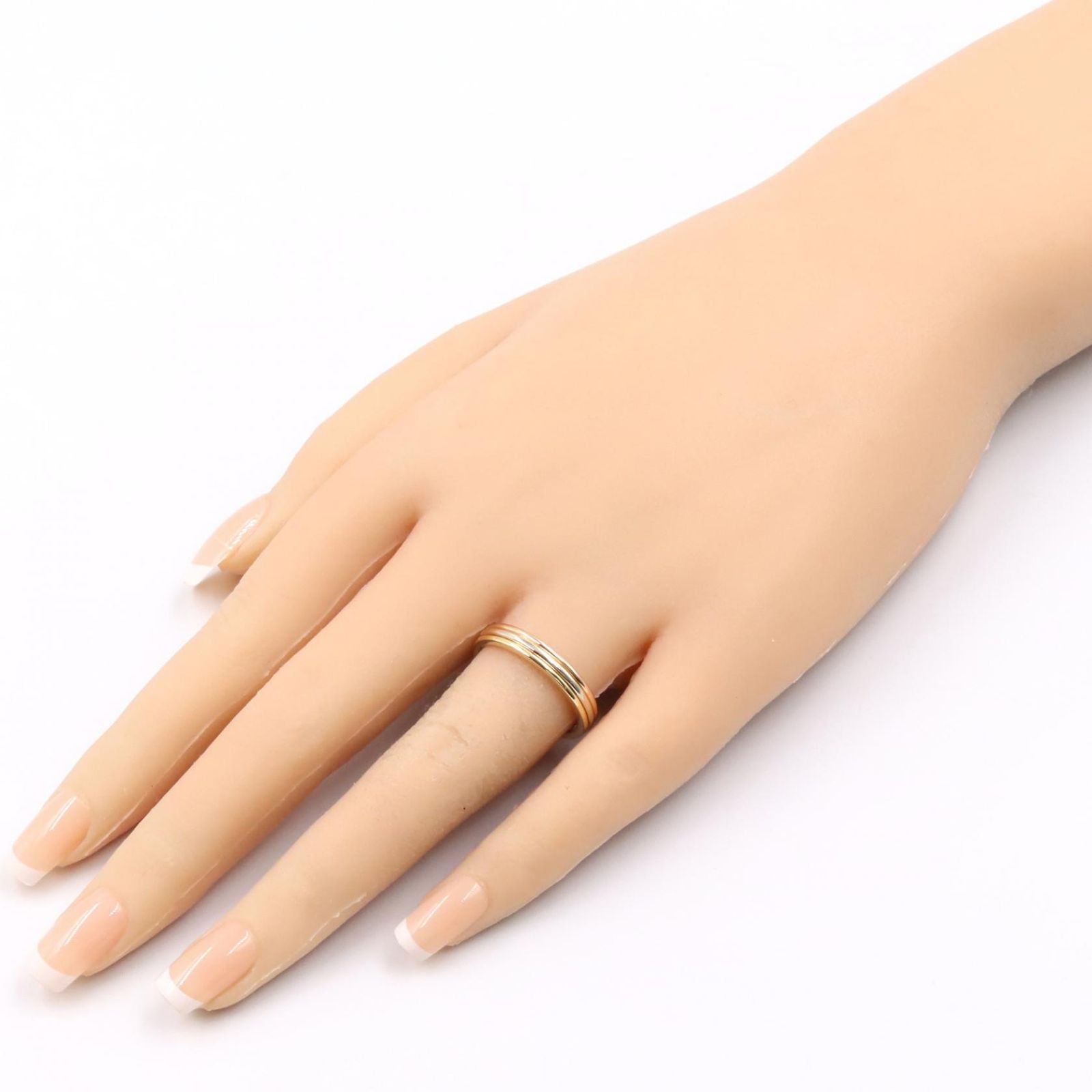 Cartier Ring K18 K18Wg Used A