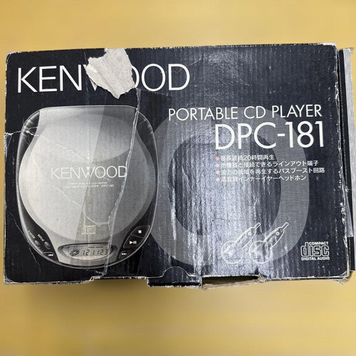 Kenwood Portable Cd Players Dpc-181