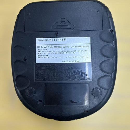 Kenwood Portable Cd Players Dpc-181